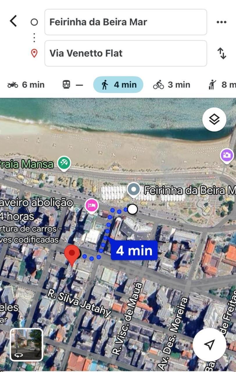 Via Venetto Flat Lejlighedshotel Fortaleza  Eksteriør billede